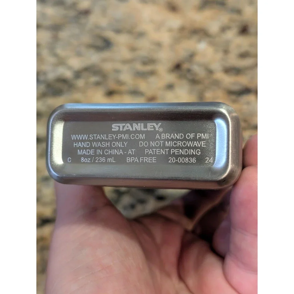 Stanley Adventure Series Pre-Party Flask 8oz Green Stainless Steel 8oz
